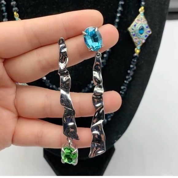 Alexis Bitter Mismatch Drop Earrings